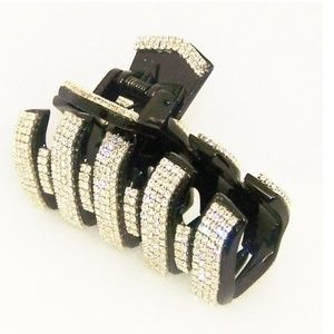 Hair Claw Crystals Covered Wedding Prom Bride